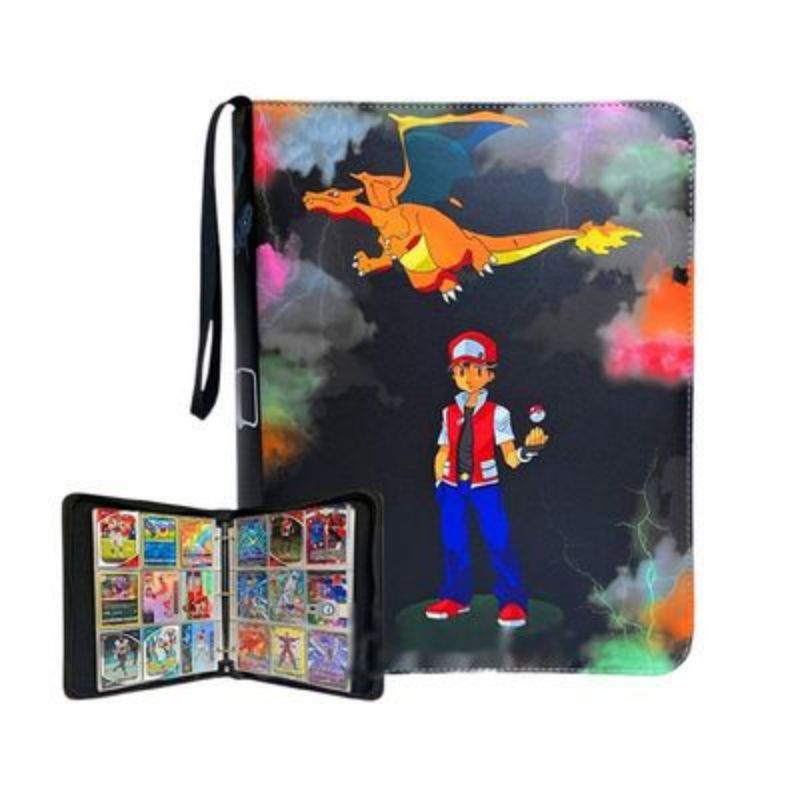 FUENTE fabricante en stock suministro baokemeng juego tarjeta colección libro Magic Baby Tarjeta de cremallera libro de almacenamiento