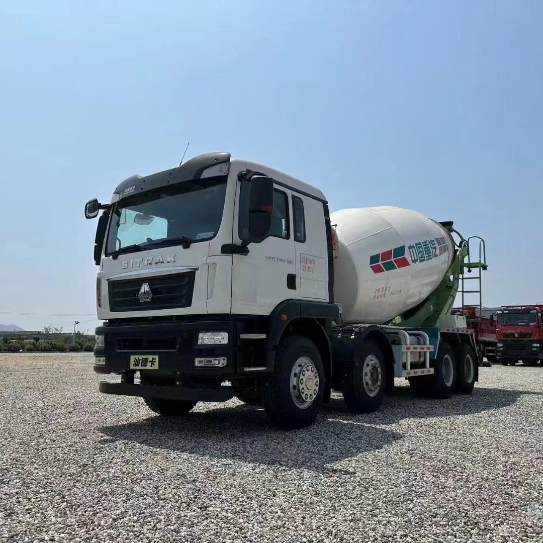 出口全新豪沃重汽混凝土水泥搅拌罐车欧二欧三及配件