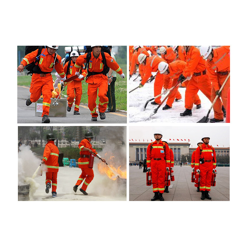 消防抢险救援防爆牛皮靴 森林防火靴钢包头钢板底防穿刺军靴