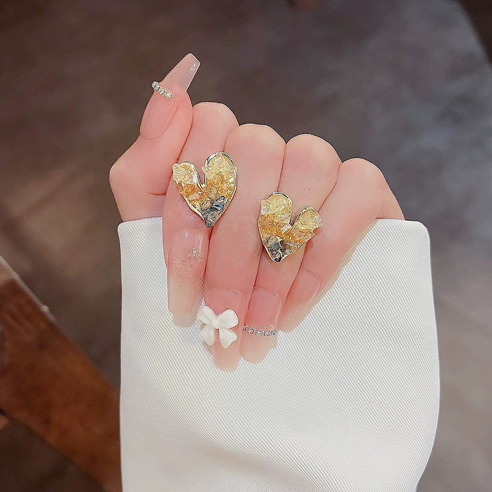 Серебряные серьги 925 пробы, жемчужные вставки, легкая роскошь европейский стиль, легкие