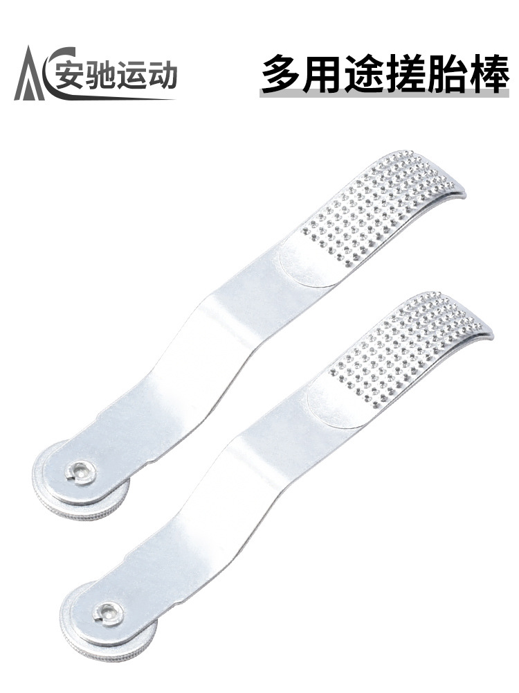 Herramienta de archivo de bicicleta con rodillos para llenar neumático de goma de goma multipropósito neumático vacío tubo interno de bicicleta rodillo