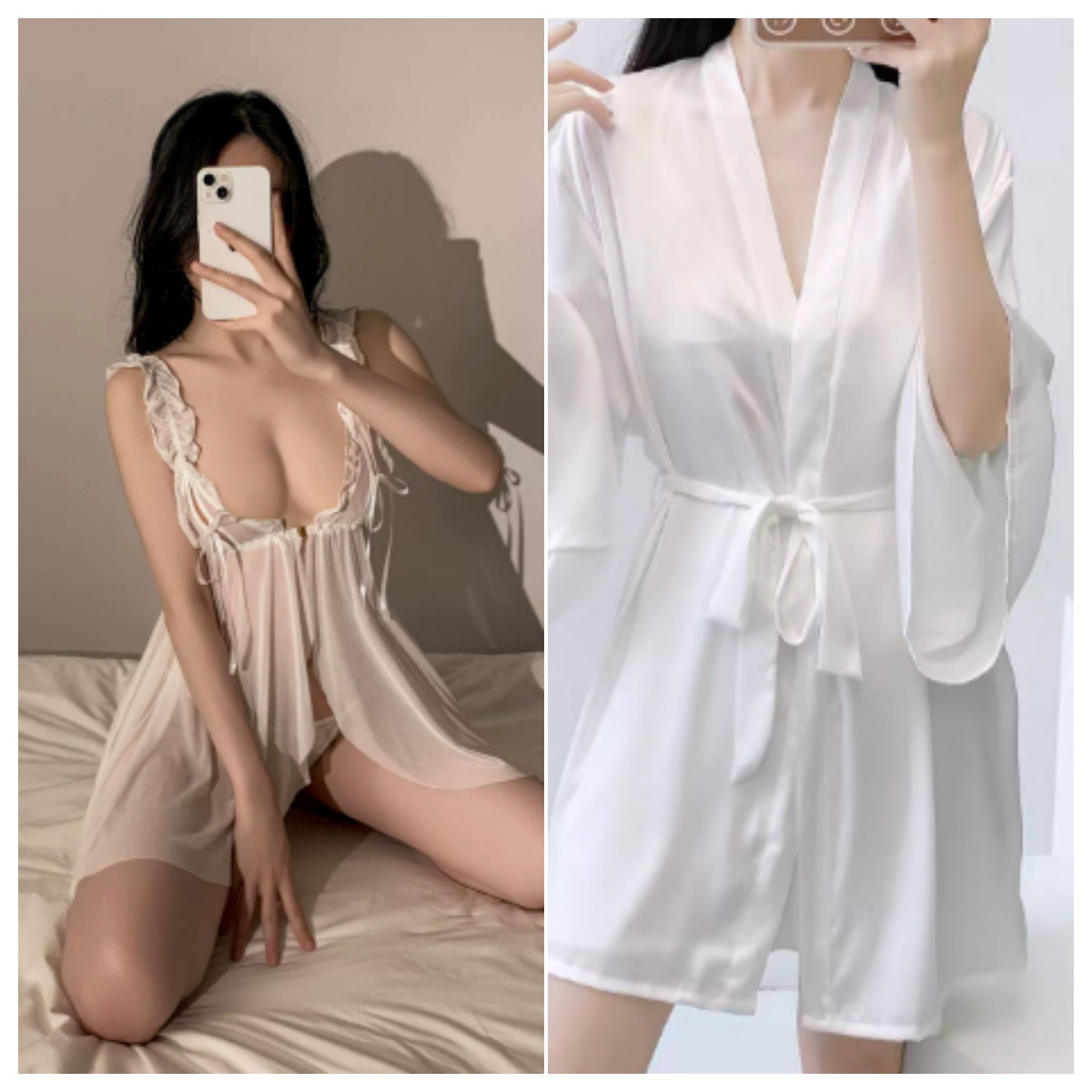 흰색 + 흰색 재킷