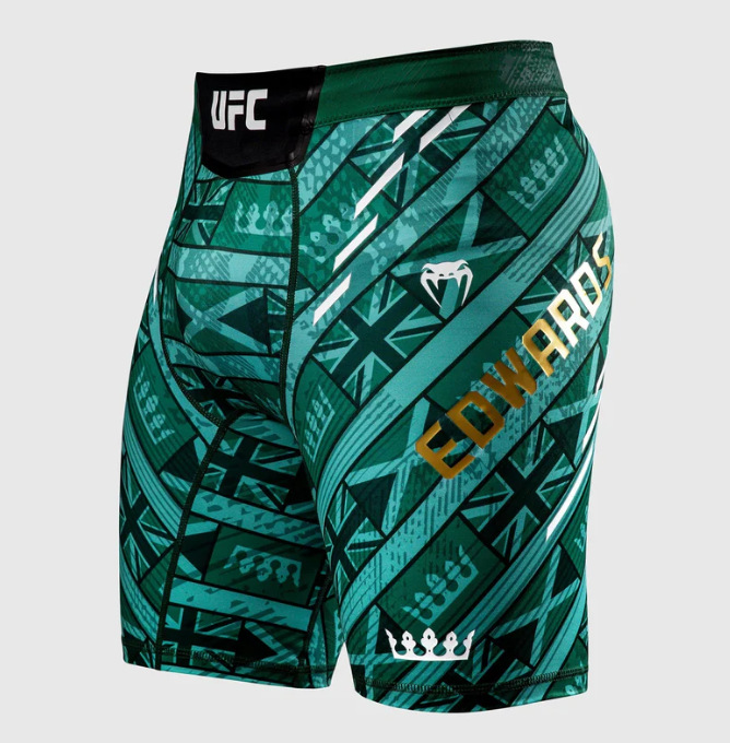 Venum UFC Leon Edwards Unrivaled Shorts Vale Tudo Green