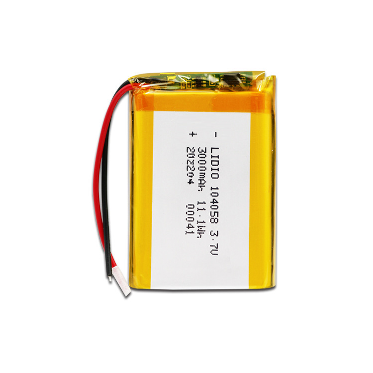 3.7vポリマーリチウム電池3000mAh電気コア104058バー電気スタンド測定器974058|undefined