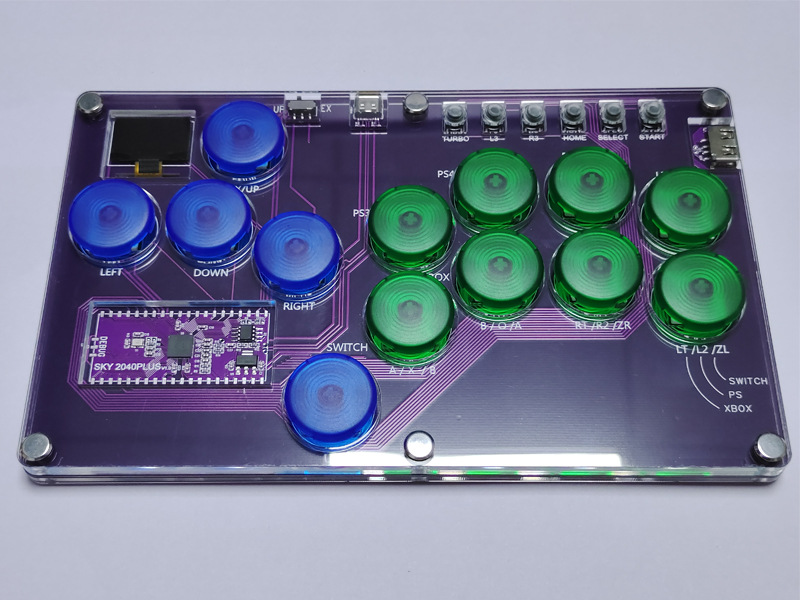 SKY2040PLUS13 teclas personalizadas SOCD juego de lucha teclado HITBOX Street Fighter 6Steam Arcade PS5