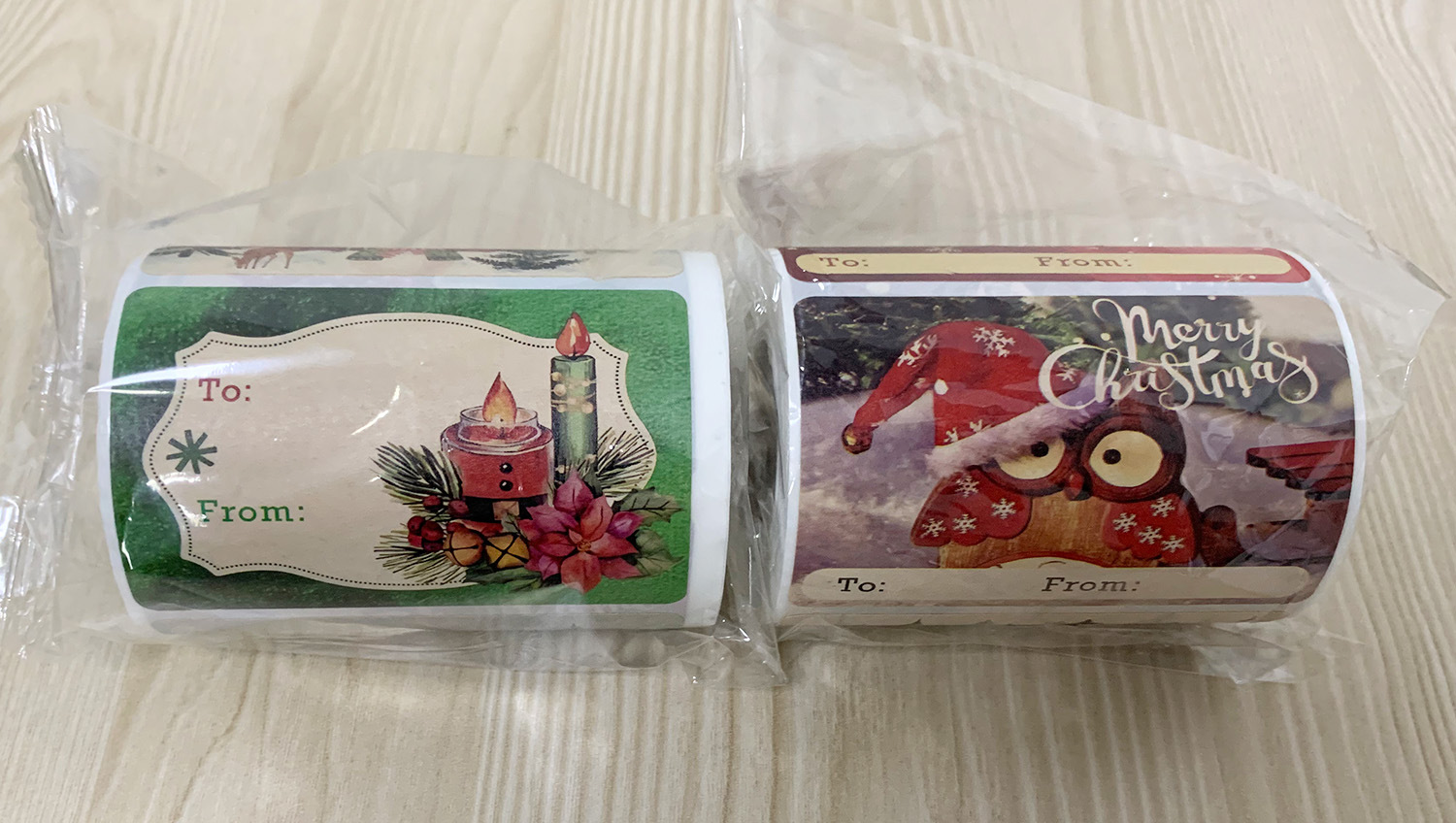 145g Weight Stickers Stationery Type 1 Piece Quantity Christmas Cute Vacation Santa Claus Kraft Paper Adhesive Sticker Christmas
