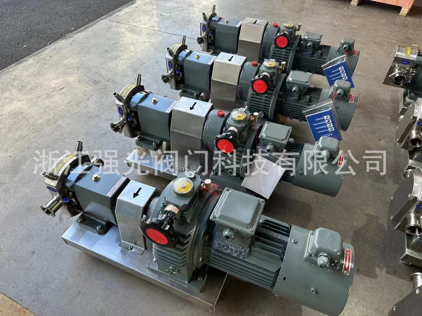 卫生级，不锈钢，食品级，带保温，凸轮转子泵，带无级变速电机