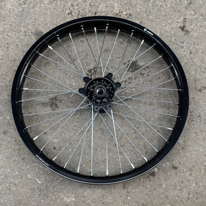 Ultra Bee front modified 1.60-21 wheel hub assembly, 7 series aluminum alloy rims, Ultra Bee enlarged 21-inch wheel hub