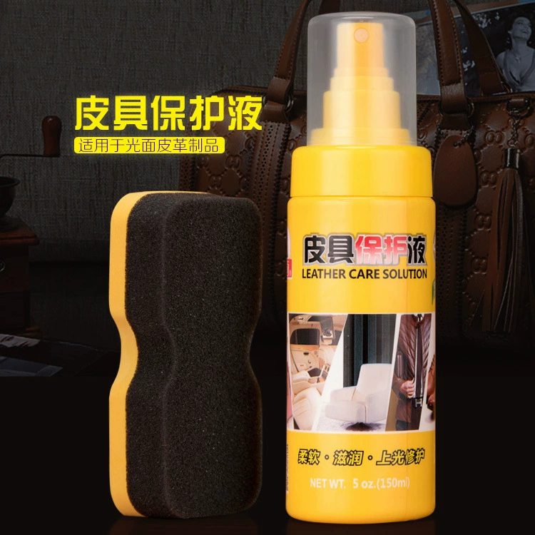 150 мл бесцветная стандартная странная жидкость для защиты кожи с губкой для очистки Уход дезактивация ремонт польская жидкость для ухода за диваном