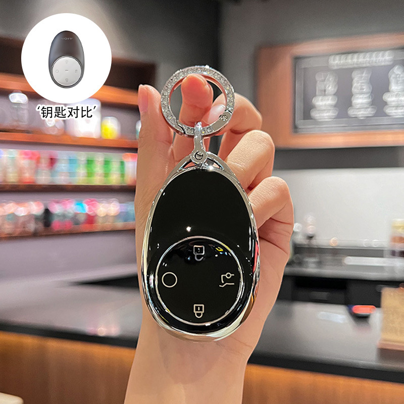 [Trumpchi Aian] 실버 엣지 블랙 + 다이아몬드 반지