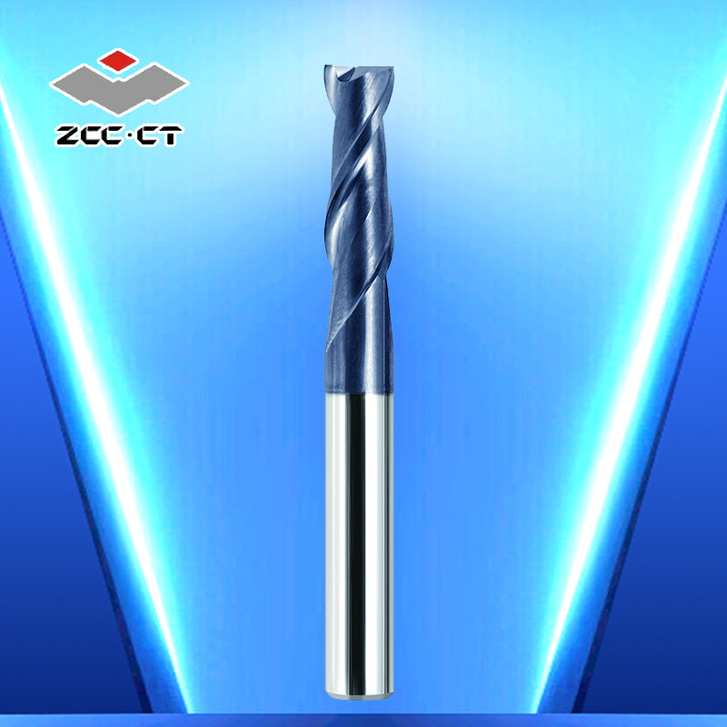 ZCC.CT株洲钻石 GM系列 二刃直柄平头立铣刀GM-2F-D1.0S