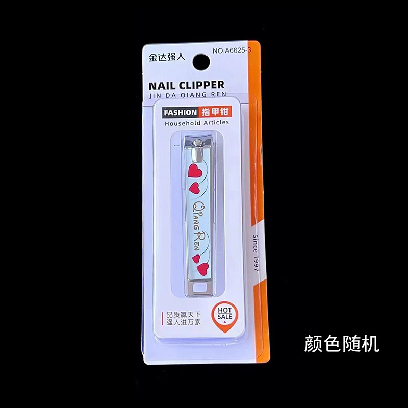 Hombre fuerte al por mayor 2025 nuevo cortaúñas de embalaje independiente grande cortaúñas diagonales cortaúñas planas