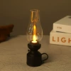 YC101 medium water drop wick kerosene lamp [black]