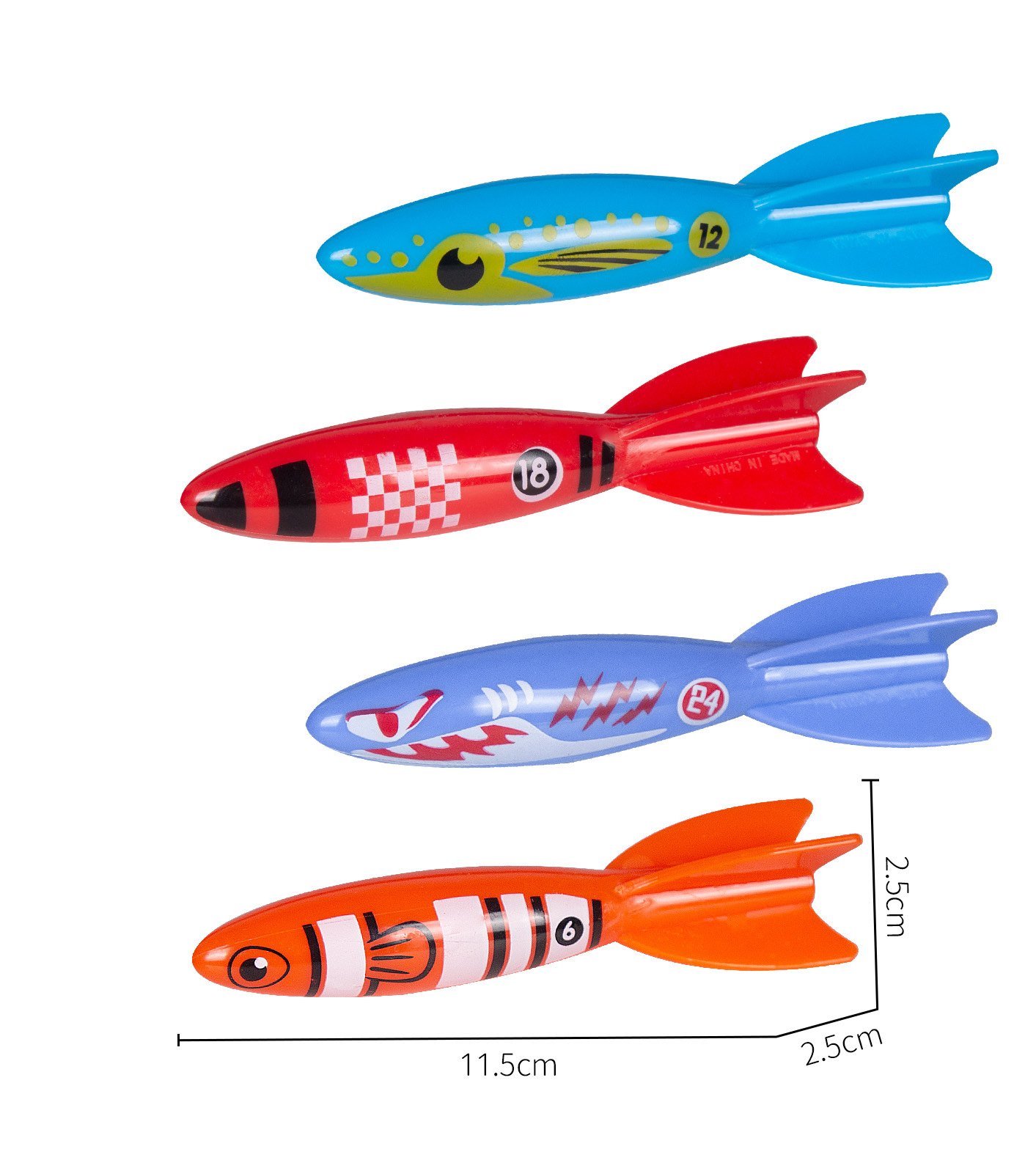 잠수정 어뢰 3012 (최소 배치 크기: 100개)