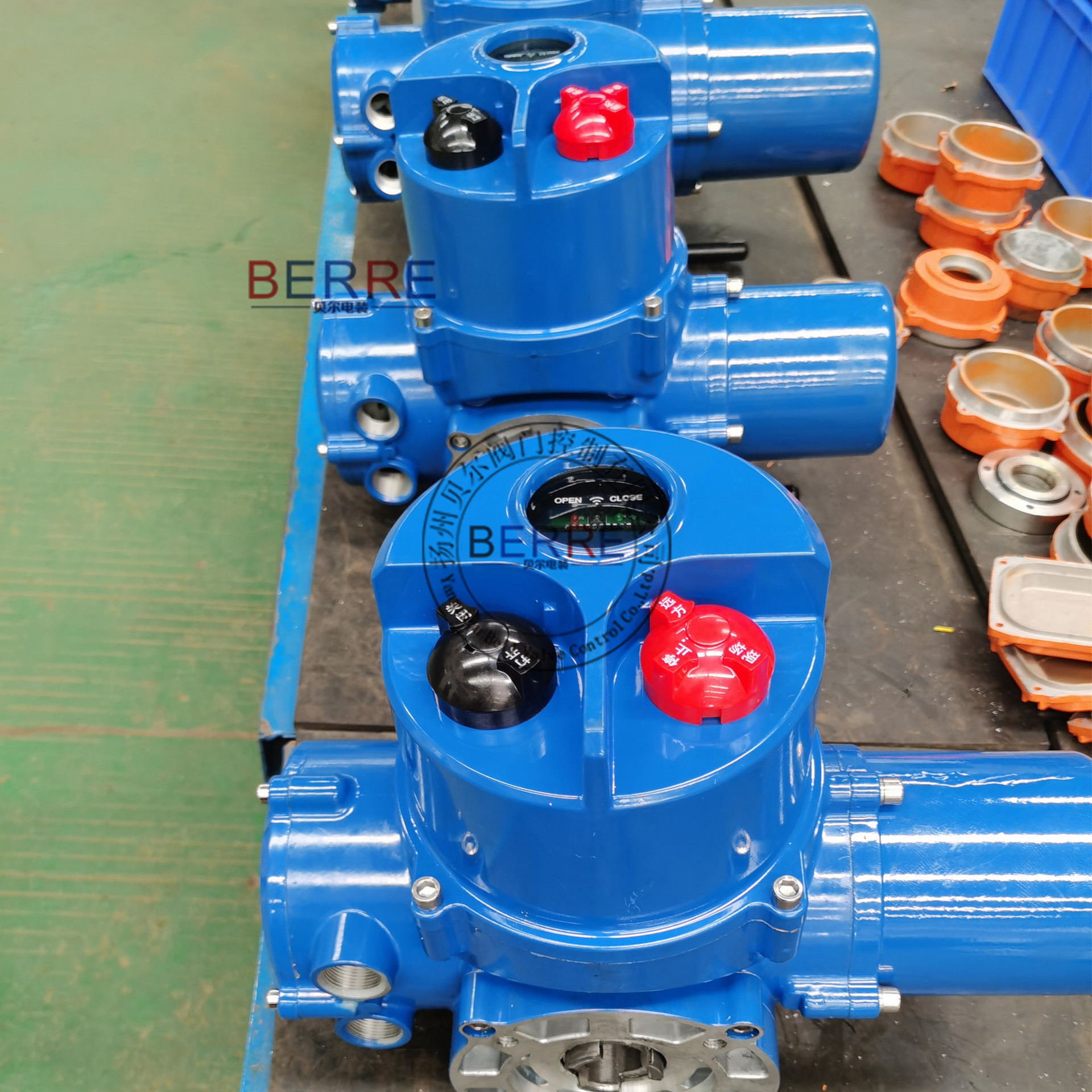 供应自动化仪器设备Profibus DP双口冗余总线型阀门电动装置