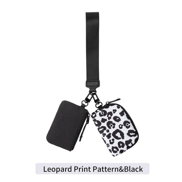 Black + leopard pattern
