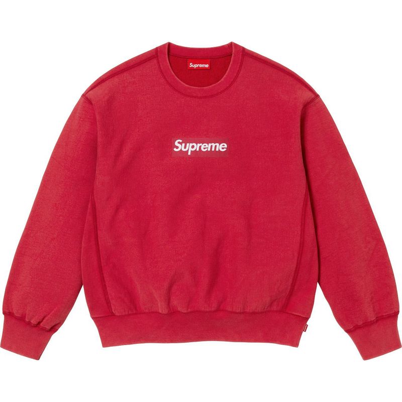 SUP 潮牌HOODED SWEATSHIRT 大LOGO加绒帽衫卫衣|undefined