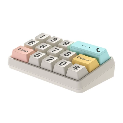 Man Creative Car Moving Number: Nömrəli dayanma kartı - macaron-square-key-style-random-color-matching-not-specified