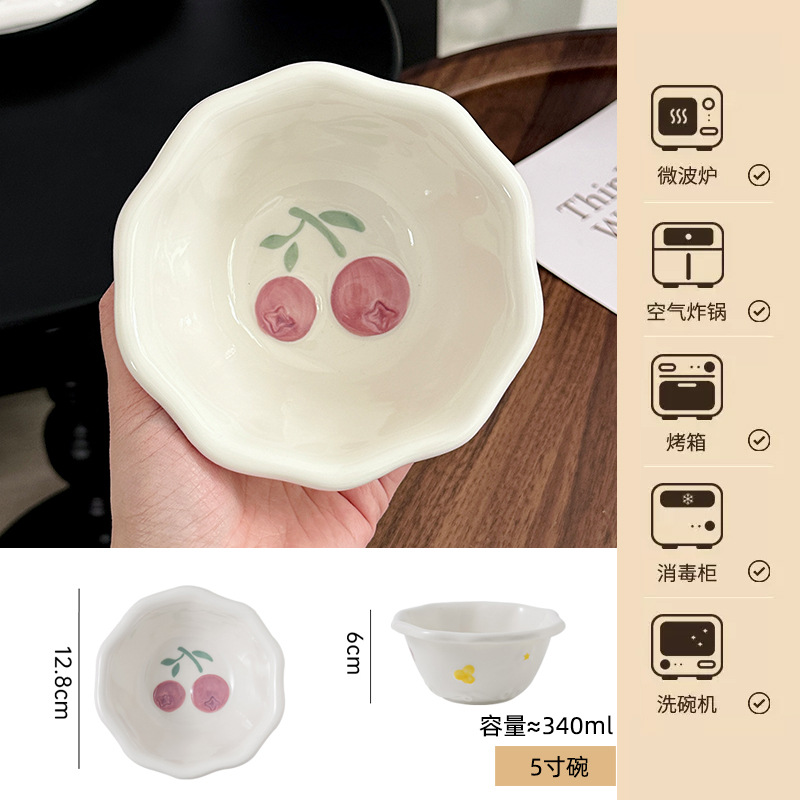 5 인치 그릇 (72 PCs/상자, 명확한 6 위안/조각)