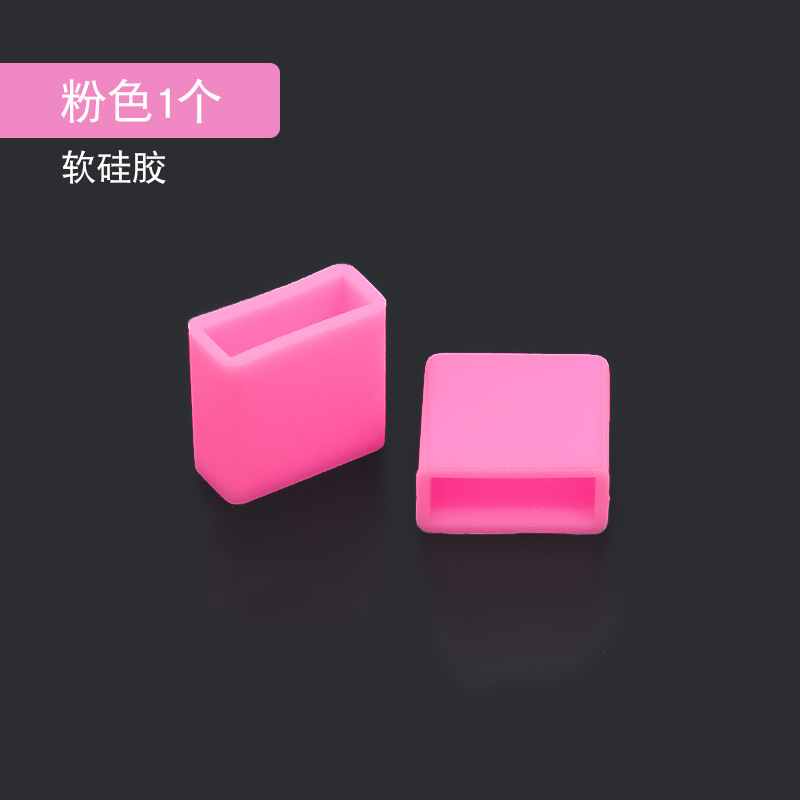 Enchufe de polvo macho USB estándar sombrero cable de datos USB Cable de carga enchufe cubierta de polvo U disco cubierta protectora enchufe