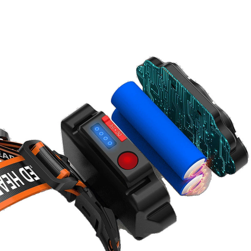 Super bright lantern, extra-long miner's lamp, LED lights