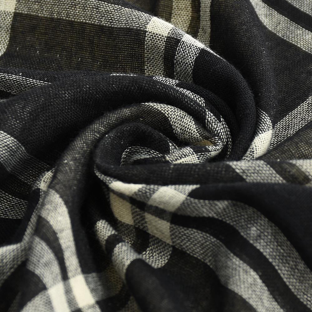 Brittisk casual tofsexport, nya herrrutiga dubbelsidiga vävda halsdukar för höst och vinter män_voghion.com