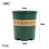 Plastic extra large big round flowerpot, new collection, increased thickness