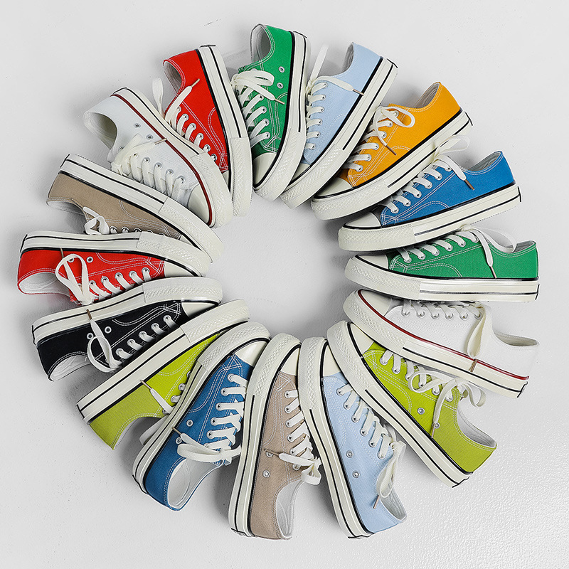 春夏季韩版港味街拍1970S帆布鞋男女百搭ins休闲鞋学生情侣滑板鞋