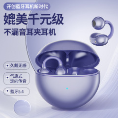 新款无线蓝牙耳机降噪耳夹式骨传导不入耳运动耳机全景音效长续航