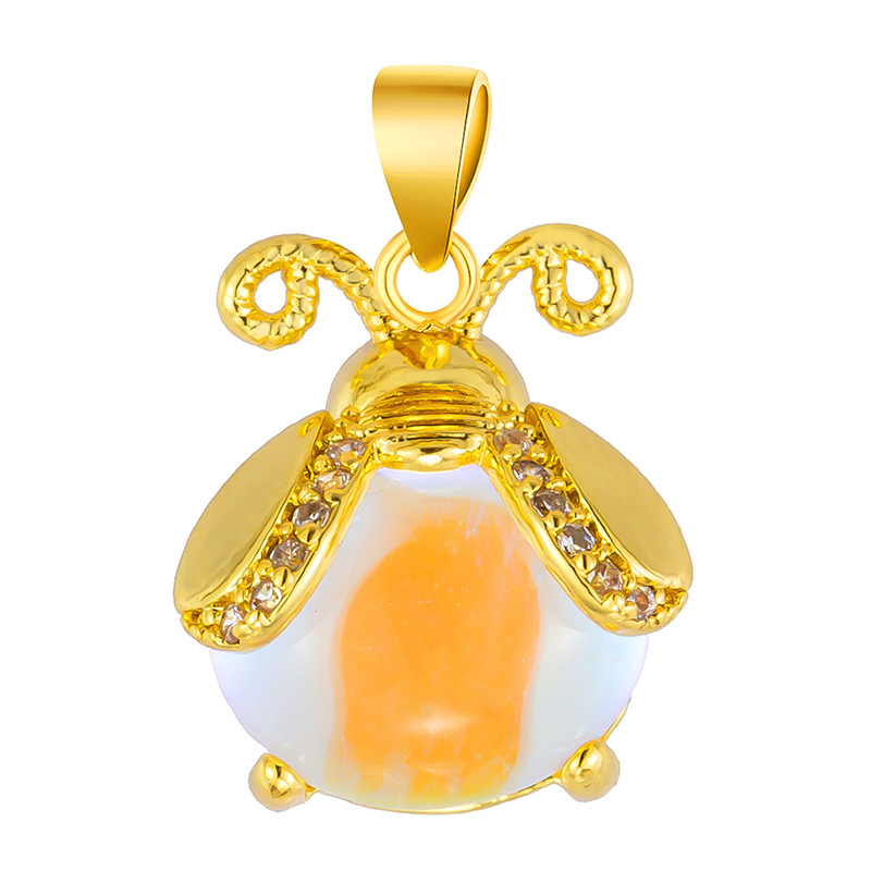 Douyin Venta caliente Colgante de microincrustaciones de cobre chapado al por mayor Cientos de colgantes de cobre opcionales a su gusto, fábrica de origen al por mayor sin cadena