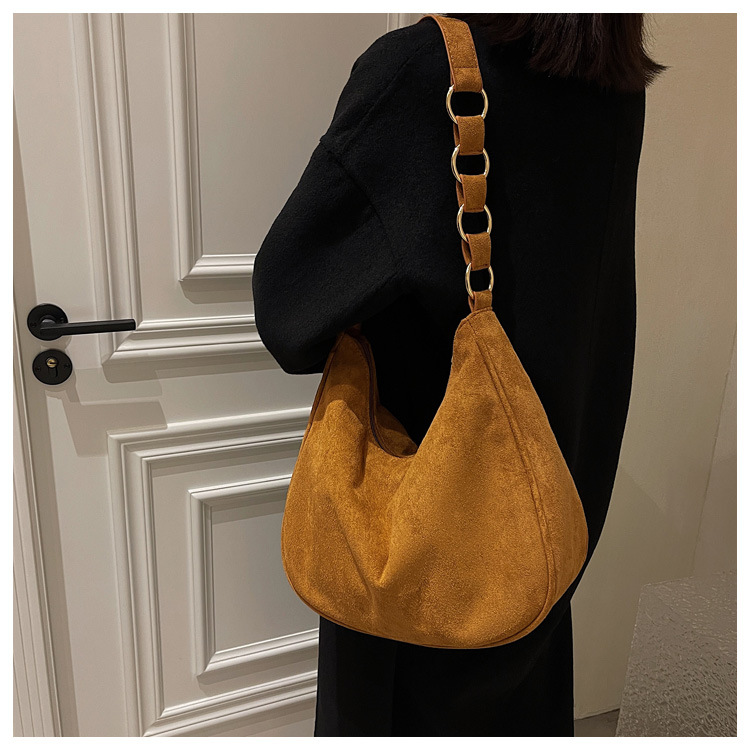 fashion frosted bags womens bags 2021 new trendy underarm bags autumn and winter fashion dumplingspicture34