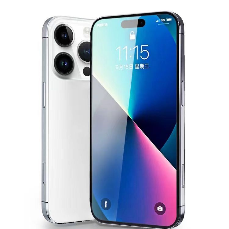 Adecuado para iphone15promax cubierta de pantalla completa de alta aluminio templado película Apple 15pro Corning película protectora de vidrio