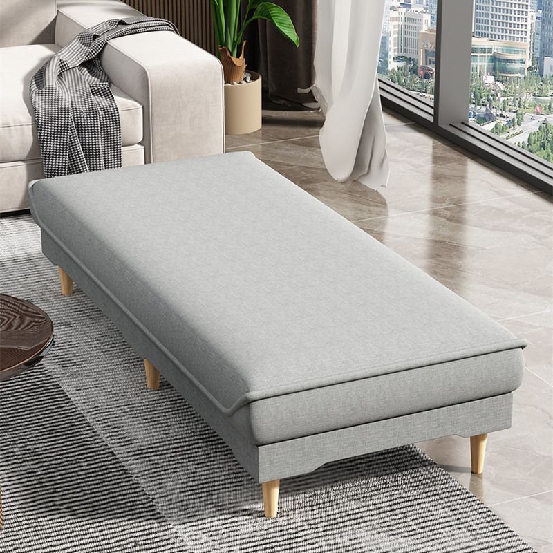 Integrated Chaise Longue Bed with Extended Sides, Widened Bedside, Extended Single Bed, Adult Side Sofa Bed for Nap