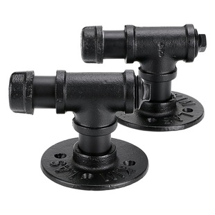 Foreign Trade Cross-border Industrial Wind loft Hook Hanger American Style Household Water Pipe Clothing Rack Bathroom Bedroom Display Rack