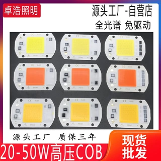供线性AC220V高压免驱动光源集成灯珠 20W 30W 50W高光效LED灯珠