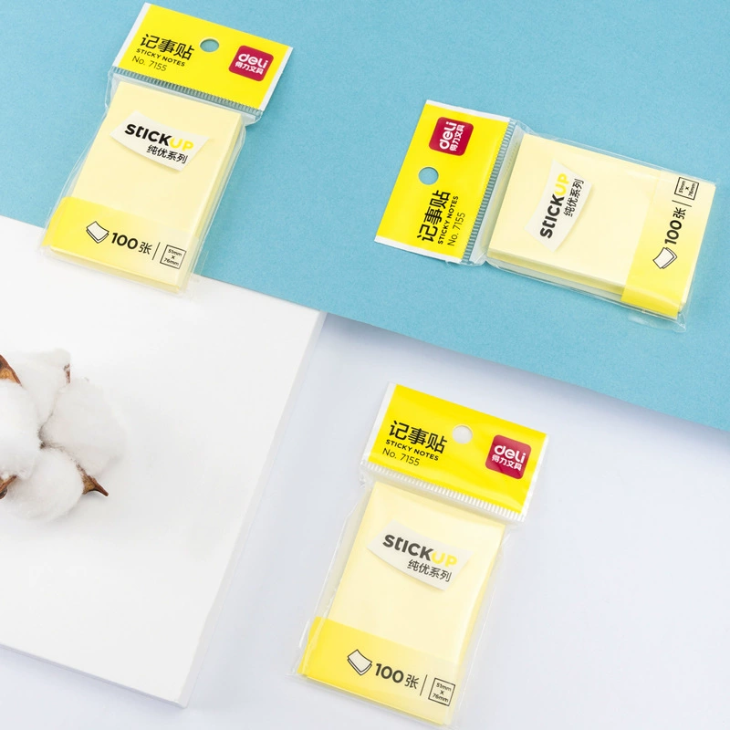 Deli Stationery 7155 Заметки, страсть, бумага, бумажный блокнот, бумажный файл 76*51 мм, бумага, бумага, бумага