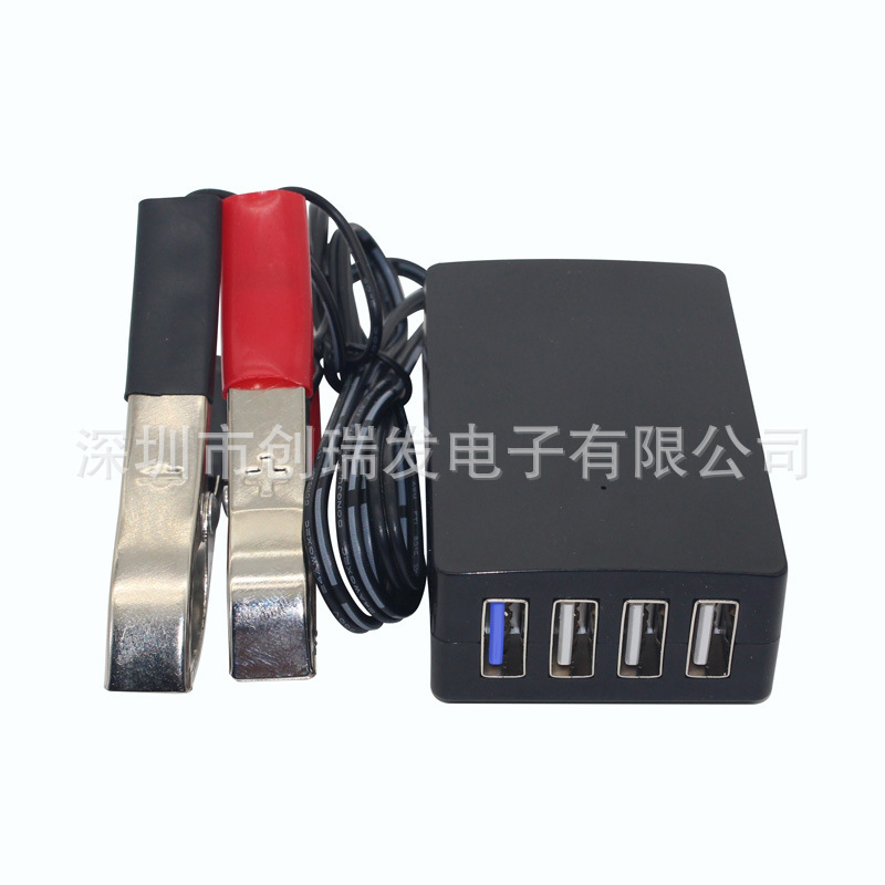 12-24V battery to 5USB car charger step-down converter motorcycle charger mobile phone transformer universal fast charge 12-24V battery to 5USB car charger step-down converter motorcycle charger mobile phone transformer universal fast charge