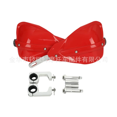Crf/Klx Aluminum Alloy Enlarged Hand | Motosiklet ləvazimatları və aksesuarları - unlabeled-enlarged-hand-guard-red-clip