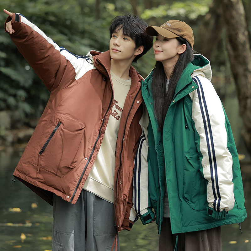 Men's Winter Coat, 90 White Duck Down Jacket For Cold Weather_voghion.com