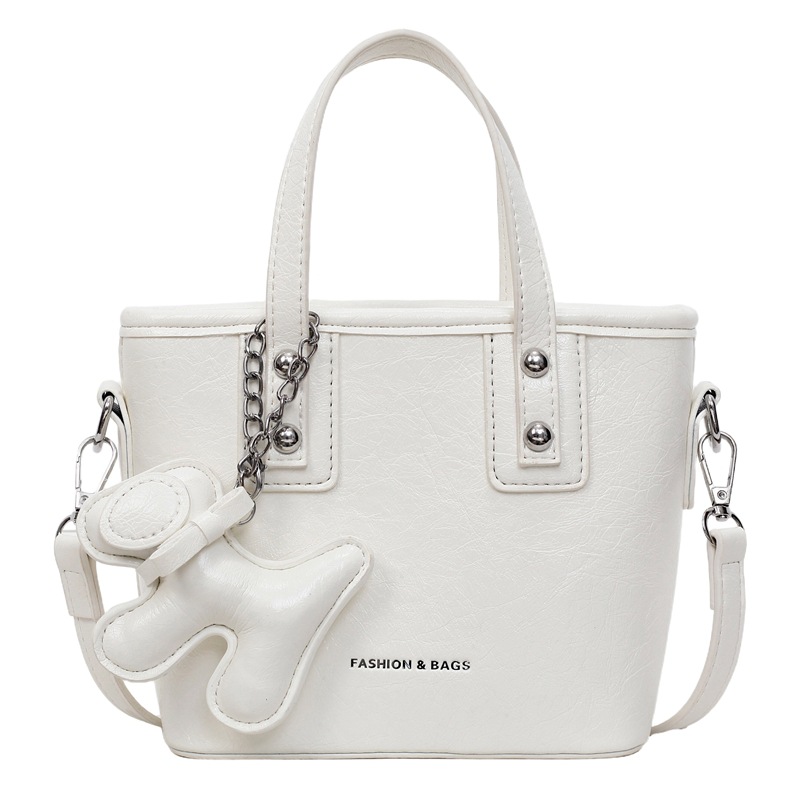 Bolso popular de este año para mujeres 2025, nuevo paquete de cubo de textura transfronteriza de alta calidad, moda versátil bolso de mochila superfuego