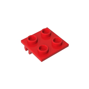 Конструктор GDS-2197 деталь 2x2 с колесом и зажимом совместима с 2415