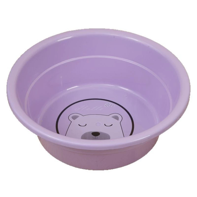 Plastic durable washbasin for students for laundry, increased thickness