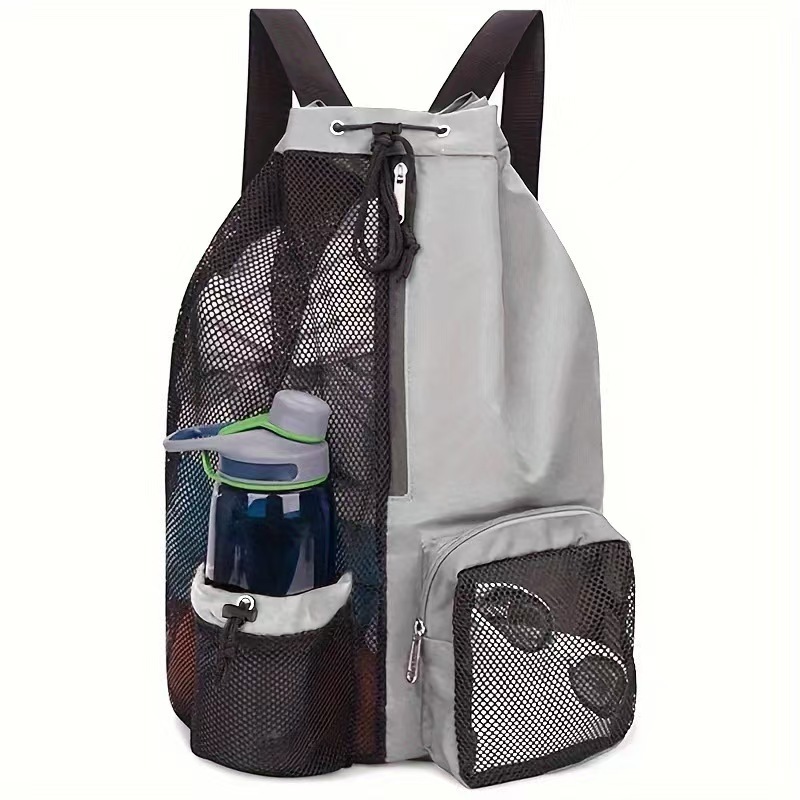 Bolsa de natación de malla mochila con bolsa húmeda mochila portátil al aire libre de playa gimnasio amazon mochila explosiva image 10