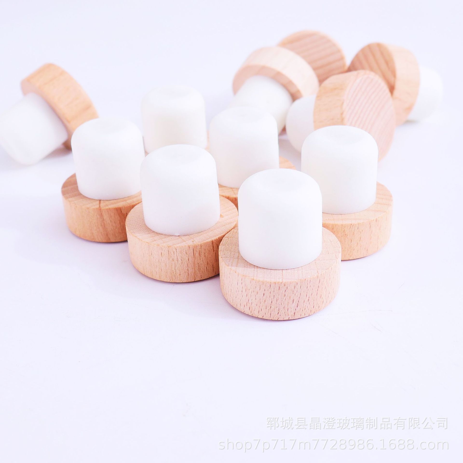 源头厂家香薰封口瓶T型塞精白料酒瓶塞高分子酒瓶红酒软木塞