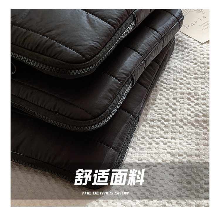 Title 5, Simple Stitching Splicing Laptop Tablet Case. P...