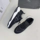 high quality European Men's Fly-woven Fabric Casual Shoes sneaker Low-top Shoes All-match Breathable Foreign Trade Men's Shoes Delivery