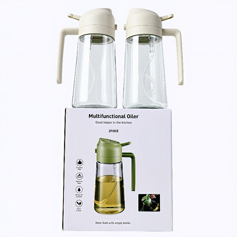 Fábrica de botellas de pulverización de doble propósito suministro directo de alta calidad de vidrio grueso anti-colgante a prueba de fugas botellas de pulverización a granel soporte personalizado
