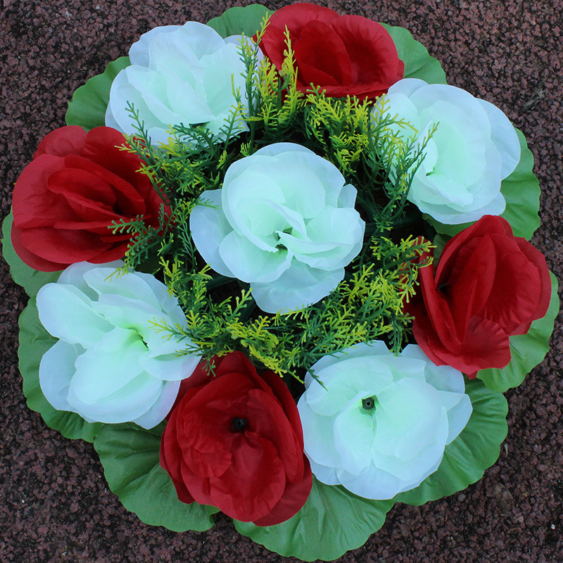 Wholesale 30CM silk garland Qingming flower garland in front of the…