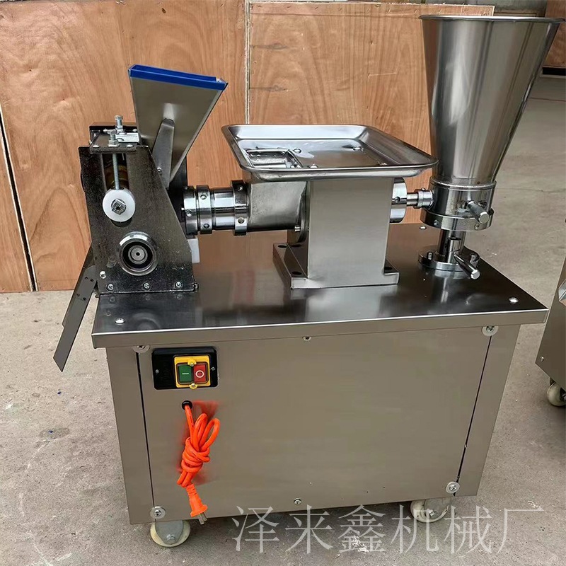 Comercial 80-tipo máquina dumpling automática pequeña máquina dumpling exportación Comercio exterior samosha Curry dumpling pot pasta máquina dumpling