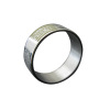 Glossy ring stainless steel, accessory suitable for men and women, European style